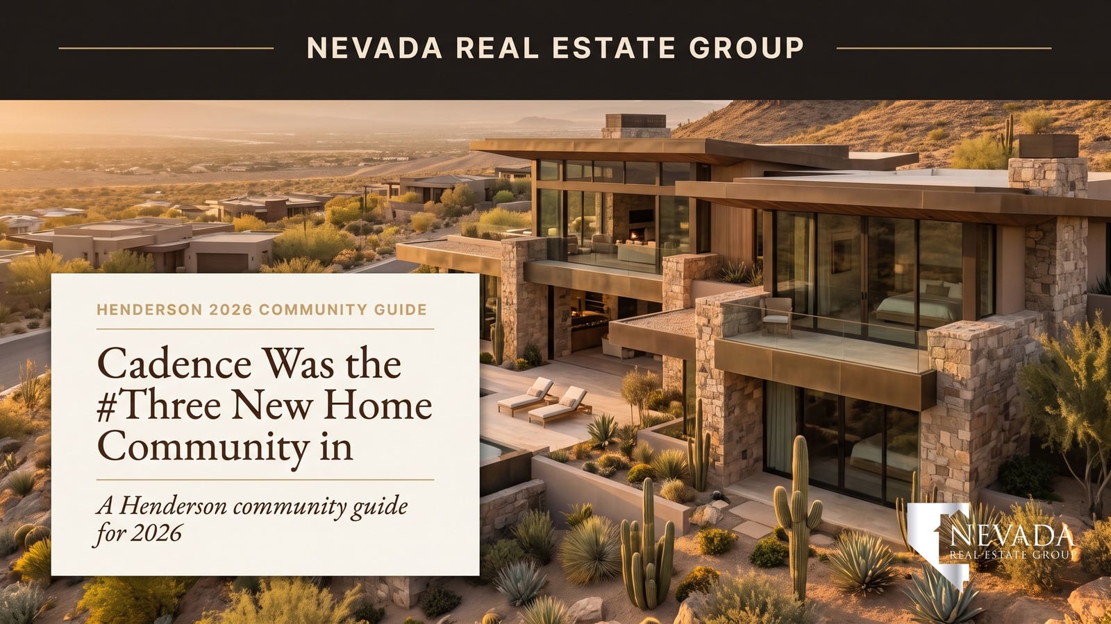 Cadence Henderson new construction homes eligible for FHA financing in 2026