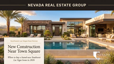 Southwest Las Vegas New Construction Near Town Square 2026